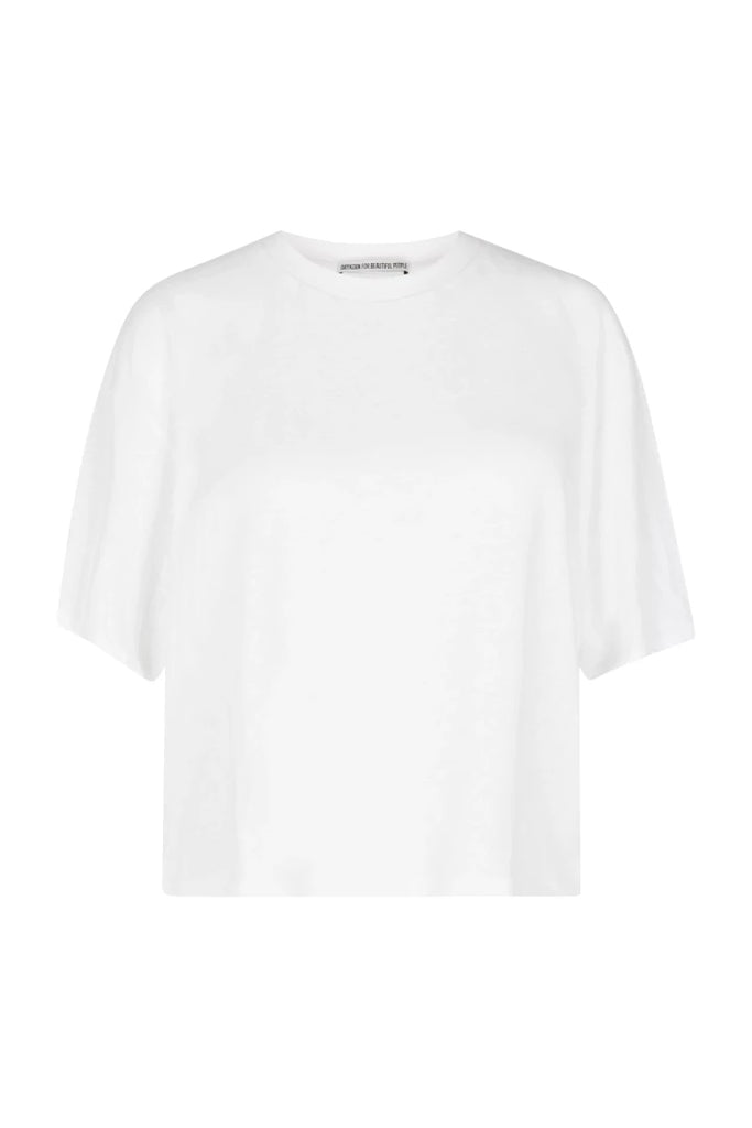 T-Shirt in Leinen-Baumwollmix Drykorn